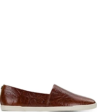 Patricia Nash Lola Floral Tooled Leather Sneakers