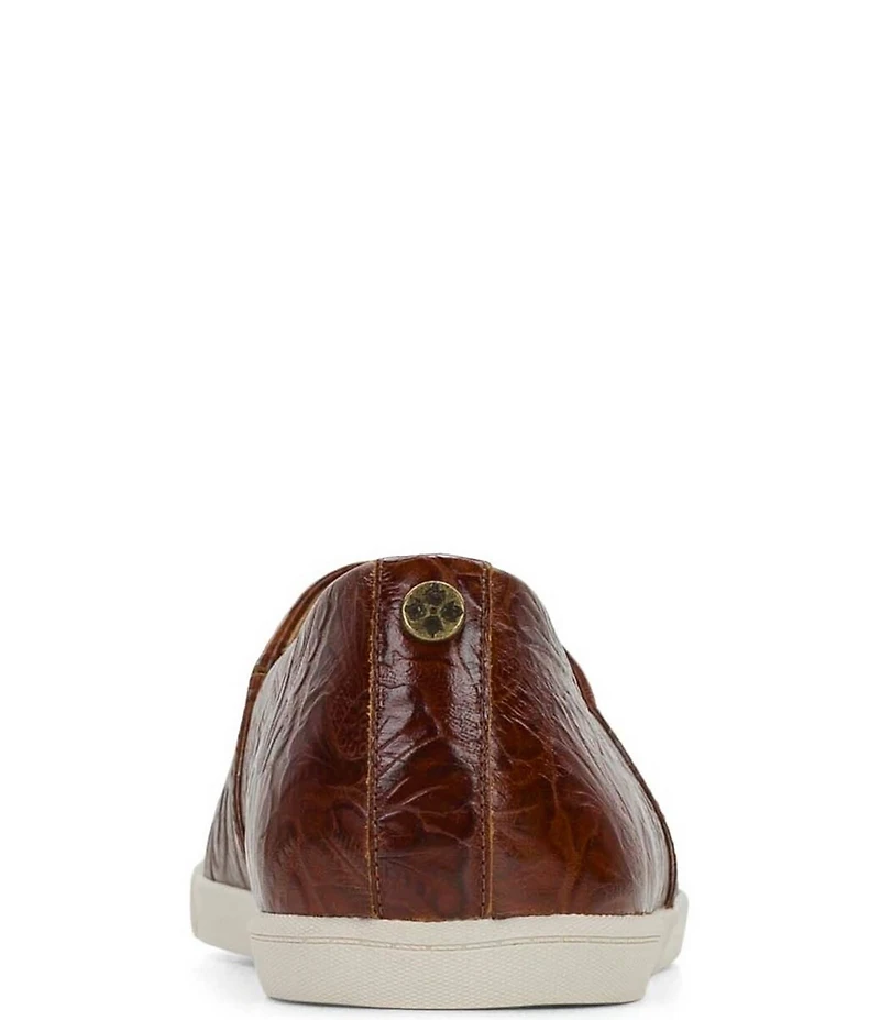 Patricia Nash Lola Floral Tooled Leather Sneakers