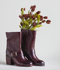 Patricia Nash Lombardy Leather Mid Boots
