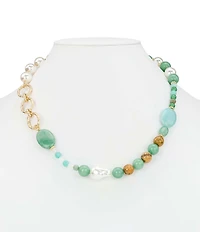 Patricia Nash Long Beaded Collar Necklace