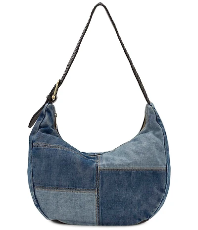 Patricia Nash Lou Denim Hobo Bag