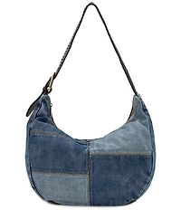 Patricia Nash Lou Denim Hobo Bag