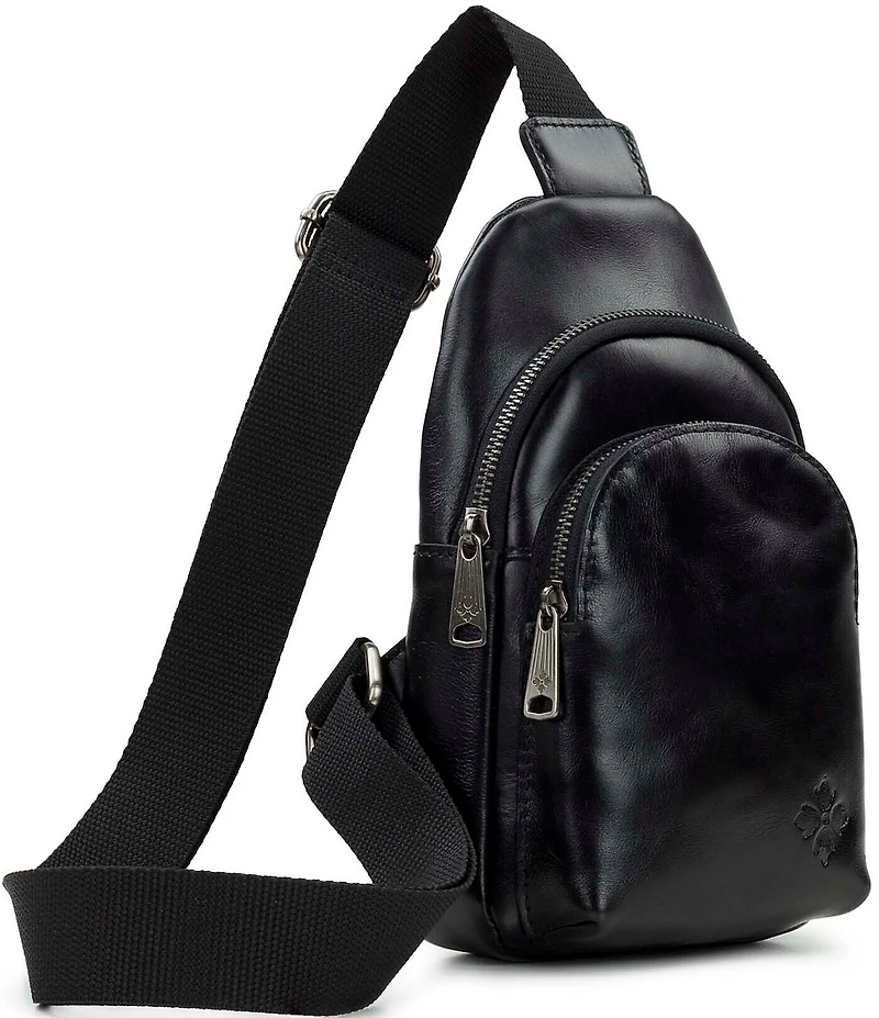 Patricia Nash Louetta Bronze Hardware Sling Crossbody Bag