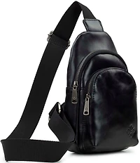 Patricia Nash Louetta Bronze Hardware Sling Crossbody Bag