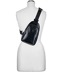 Patricia Nash Louetta Bronze Hardware Sling Crossbody Bag