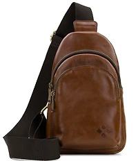 Patricia Nash Louetta Bronze Hardware Sling Crossbody Bag