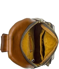 Patricia Nash Louetta Bronze Hardware Sling Crossbody Bag