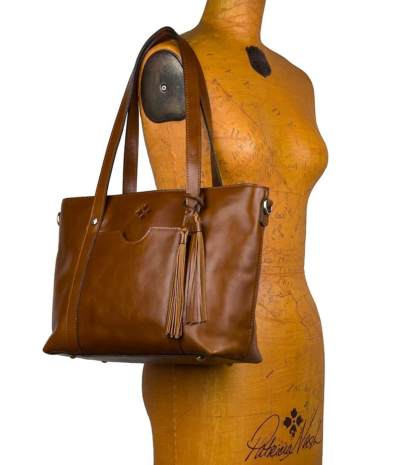 Patricia Nash Luserna Leather Tote Bag