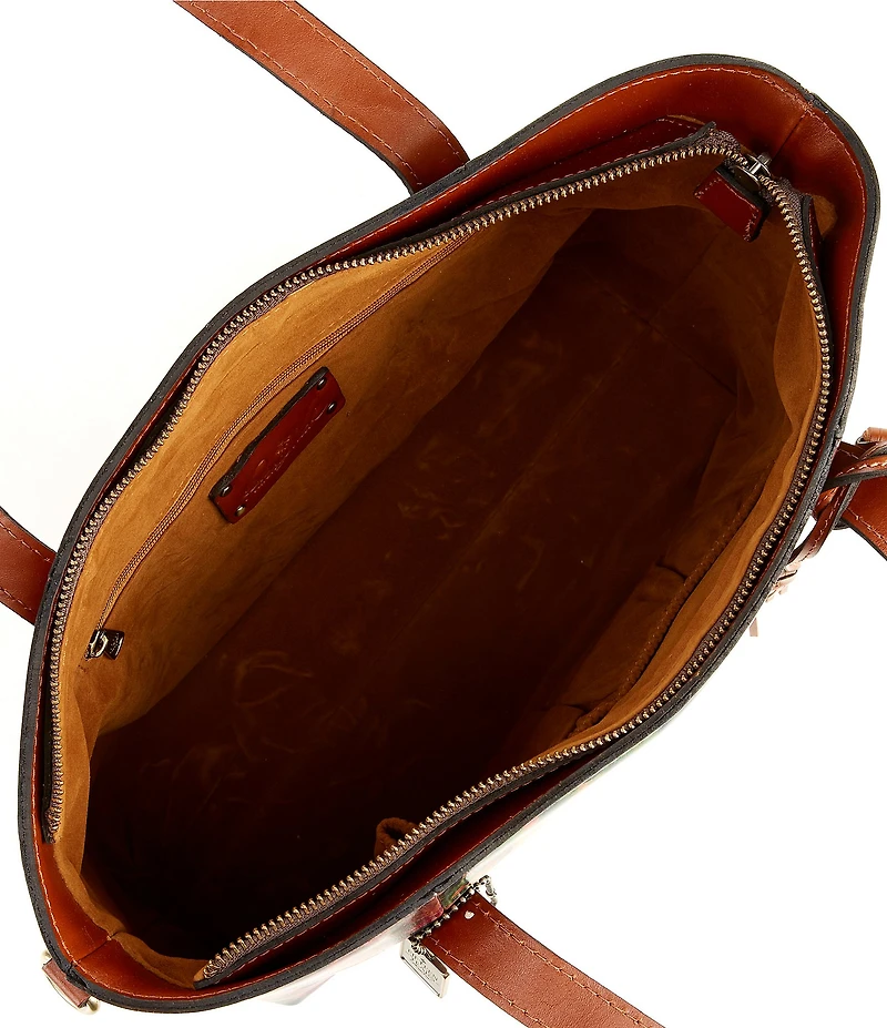 Patricia Nash Luserna Leather Tote Bag