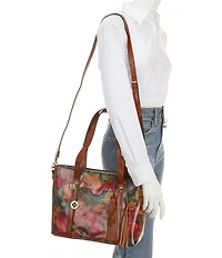 Patricia Nash Luserna Leather Tote Bag