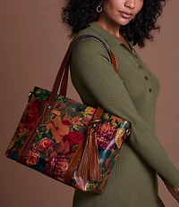 Patricia Nash Luserna Leather Tote Bag