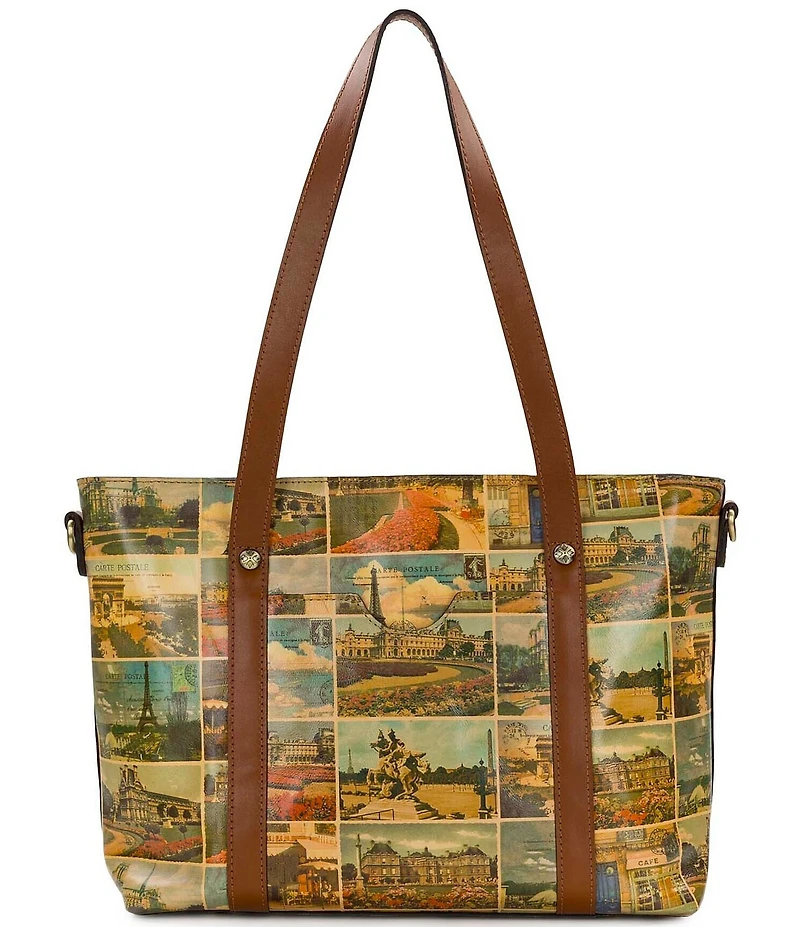 Patricia Nash Luserna Postcards From Paris Tote Bag