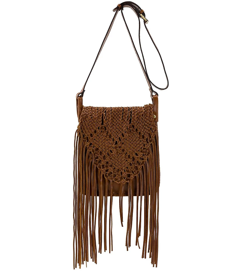 Patricia Nash Mara Flap Fringe Crossbody Bag