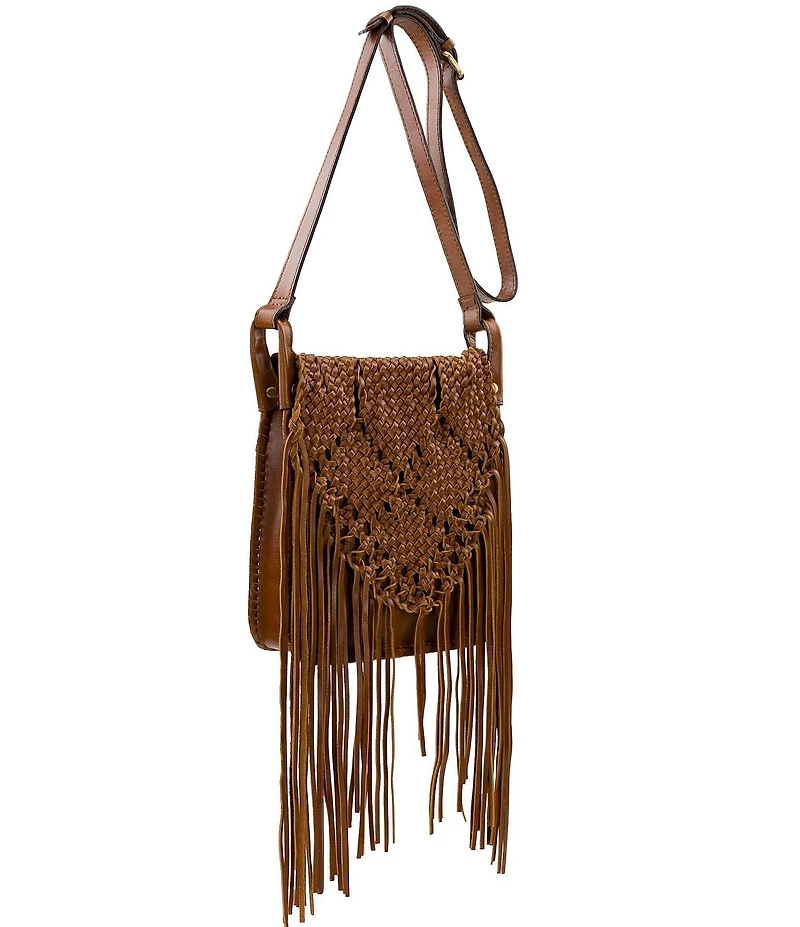 Patricia Nash Mara Flap Fringe Crossbody Bag