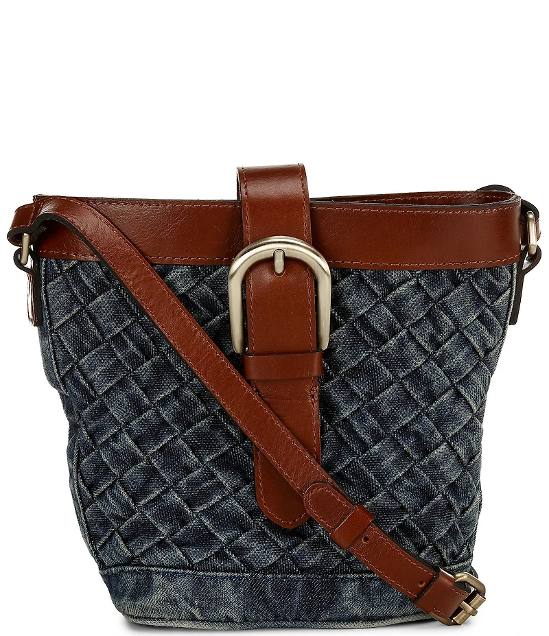 Patricia Nash Marguax Denim Crossbody Bag