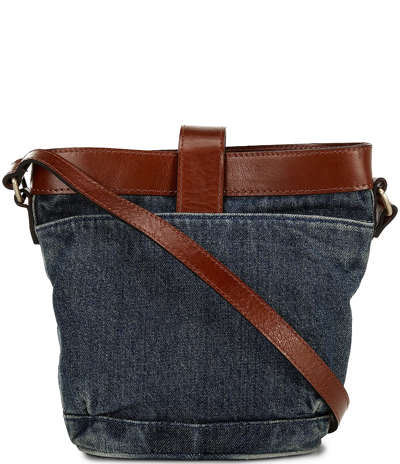 Patricia Nash Marguax Denim Crossbody Bag