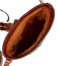 Patricia Nash Marguax Denim Crossbody Bag