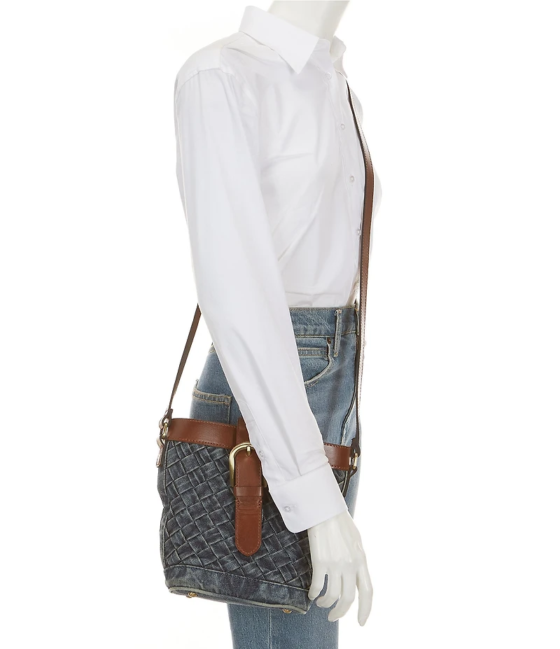 Patricia Nash Marguax Denim Crossbody Bag