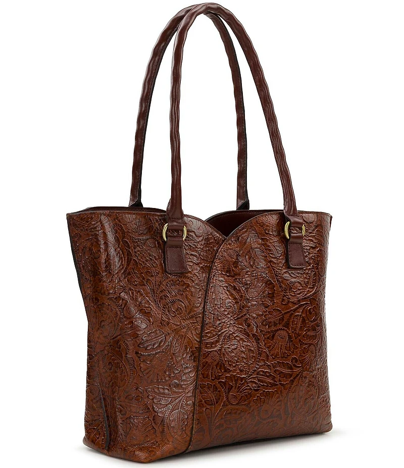 Patricia Nash Marion Tooled Tote Bag