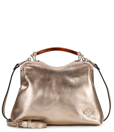 Patricia Nash Maryse Metallic Kiss Lock Frame Clutch