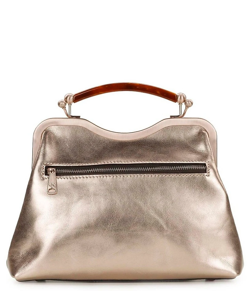 Patricia Nash Maryse Metallic Kiss Lock Frame Clutch