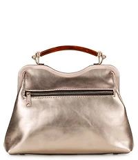 Patricia Nash Maryse Metallic Kiss Lock Frame Clutch
