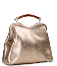 Patricia Nash Maryse Metallic Kiss Lock Frame Clutch