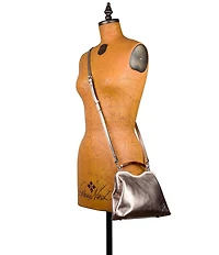 Patricia Nash Maryse Metallic Kiss Lock Frame Clutch