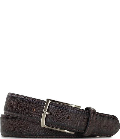 Patricia Nash Men's Handstained Scotch Dress Belt