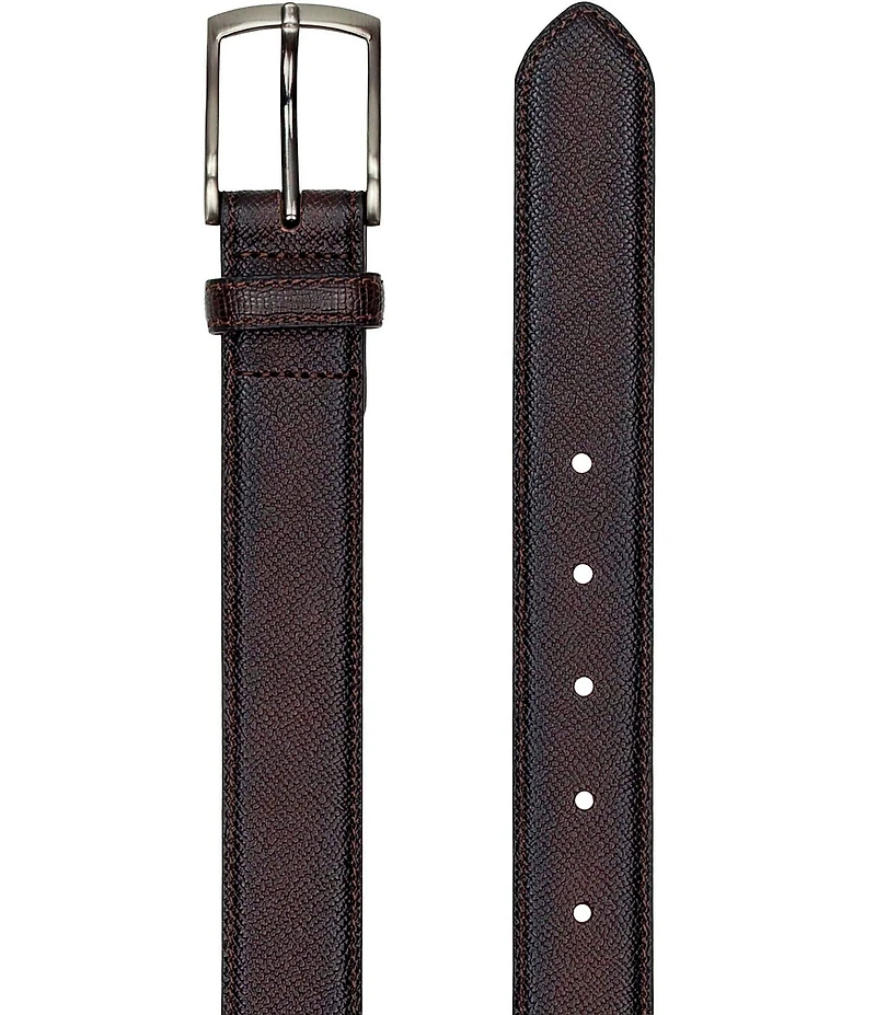 Patricia Nash Men's Handstained Scotch Dress Belt