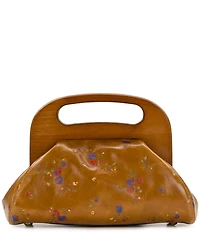 Patricia Nash Meuse Wooden Frame Handle Clutch Bag