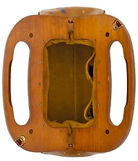 Patricia Nash Meuse Wooden Frame Handle Clutch Bag
