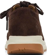 Patricia Nash Milla Perforated Suede Lace Up Sneakers