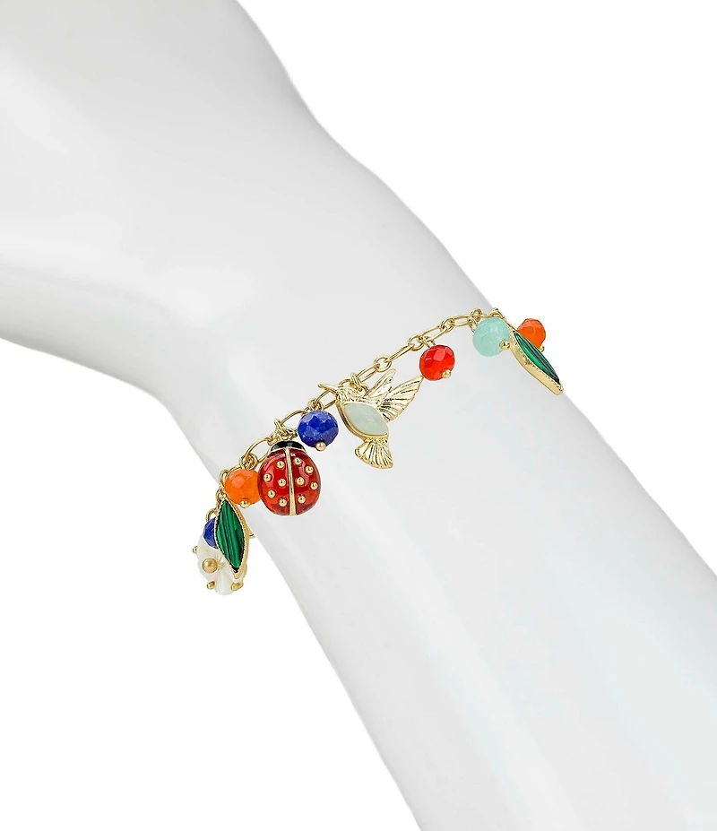 Patricia Nash Mini Charm Line Bracelet