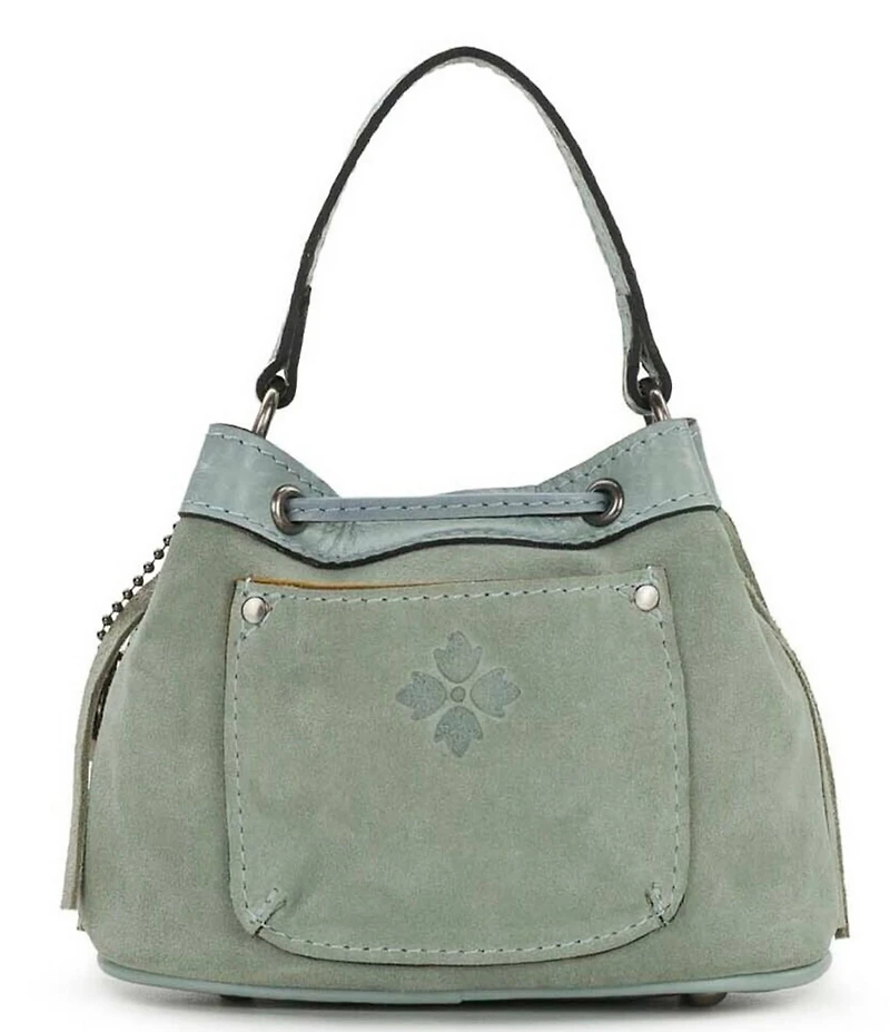 Patricia Nash Mini Elisa Suede Fringe Crossbody Bag