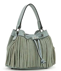 Patricia Nash Mini Elisa Suede Fringe Crossbody Bag