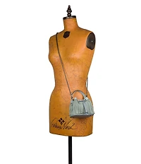 Patricia Nash Mini Elisa Suede Fringe Crossbody Bag
