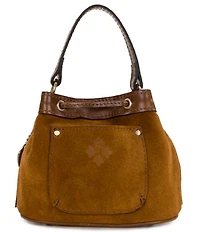 Patricia Nash Mini Elisa Suede Fringe Crossbody Bag