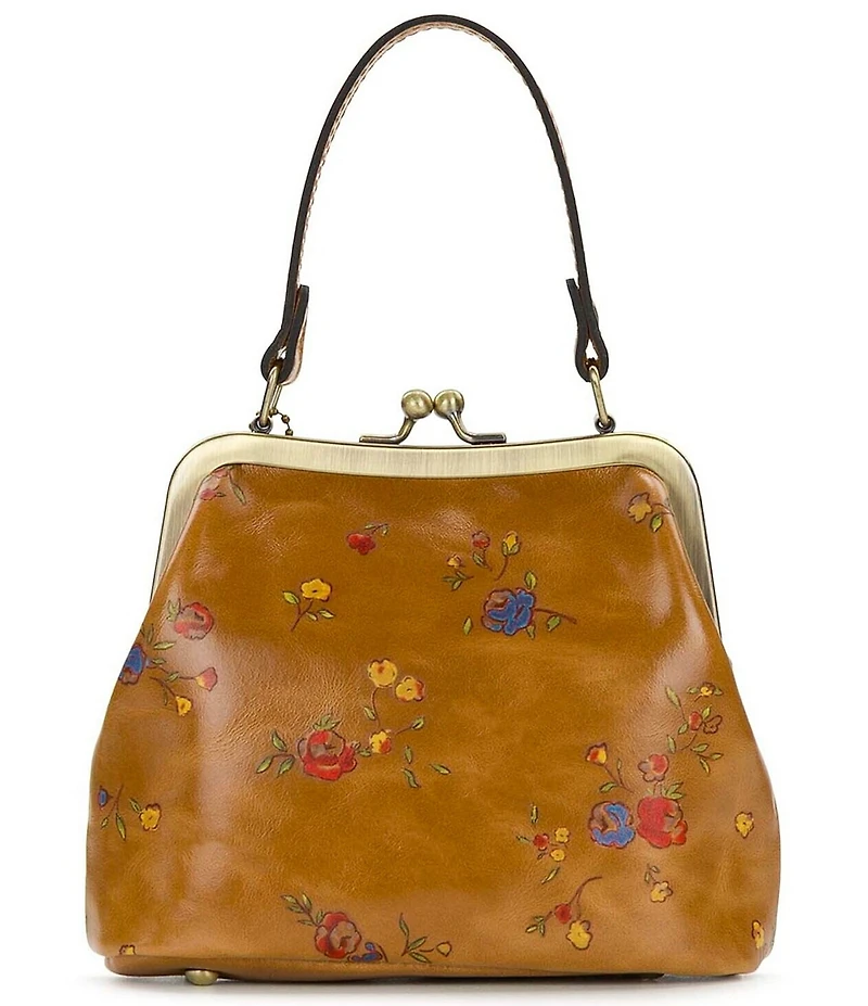 Patricia Nash Mini Laureana Floral Kisslock Crossbody Bag