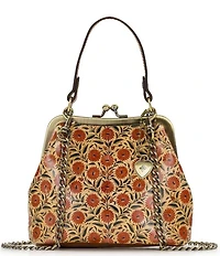 Patricia Nash Mini Laureana Floral Kisslock Chain Crossbody Bag