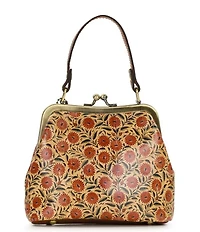 Patricia Nash Mini Laureana Floral Kisslock Chain Crossbody Bag