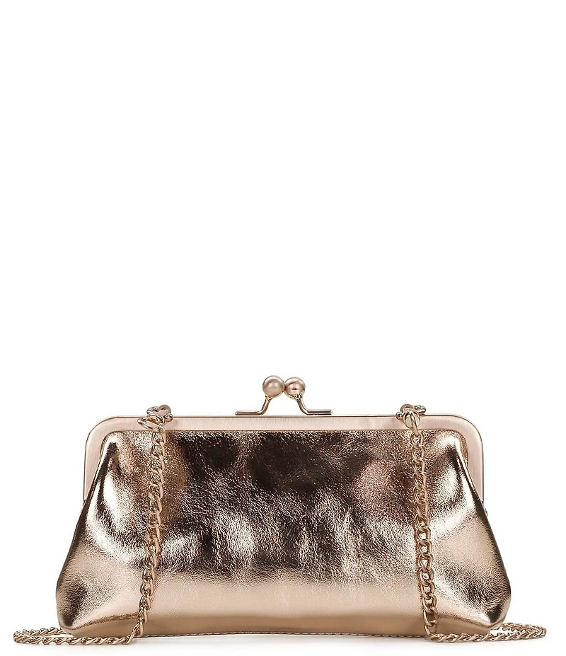 Patricia Nash Mini Metallic Kisslock Potenaz With Chain