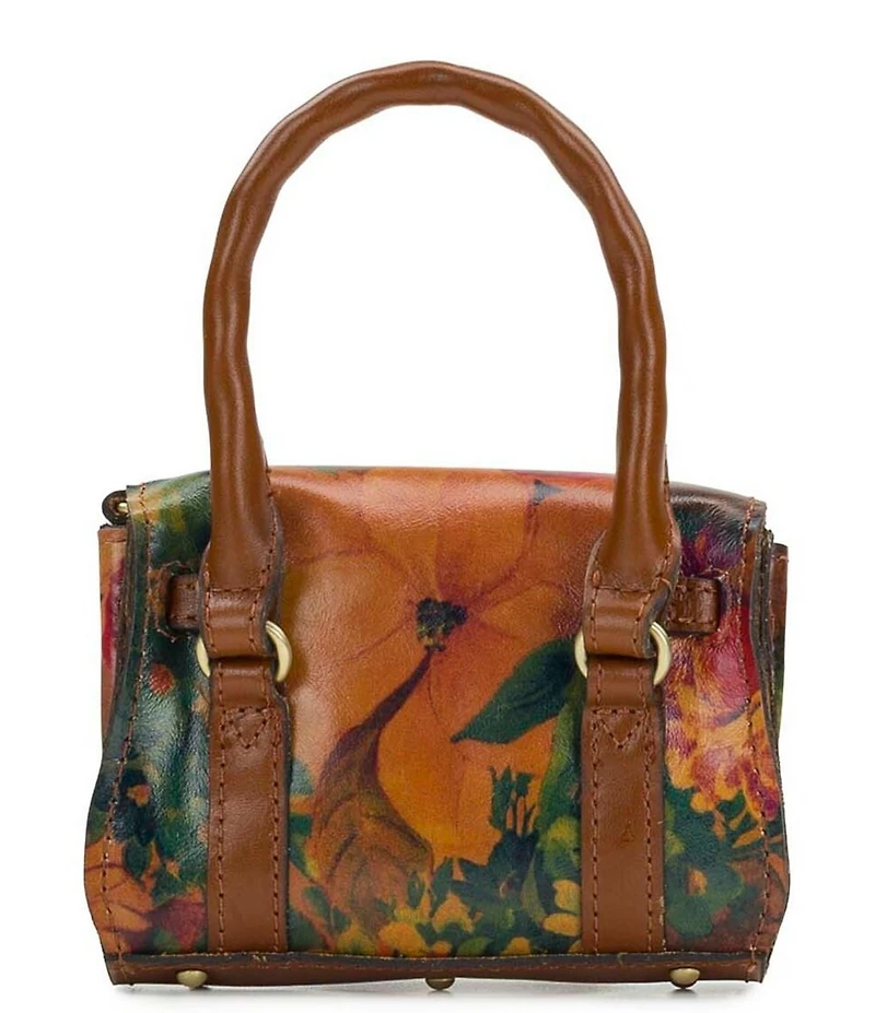 Patricia Nash Mini Vienna Floral Charm Keychain