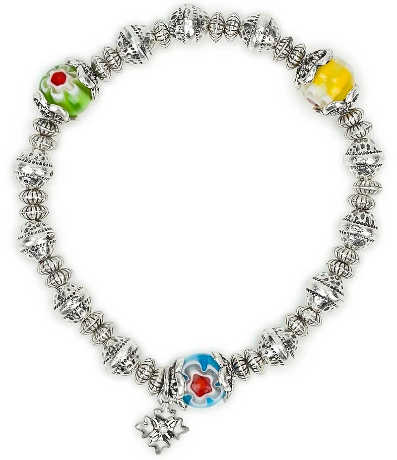 Patricia Nash Molten Bead Stretch Bracelet Set