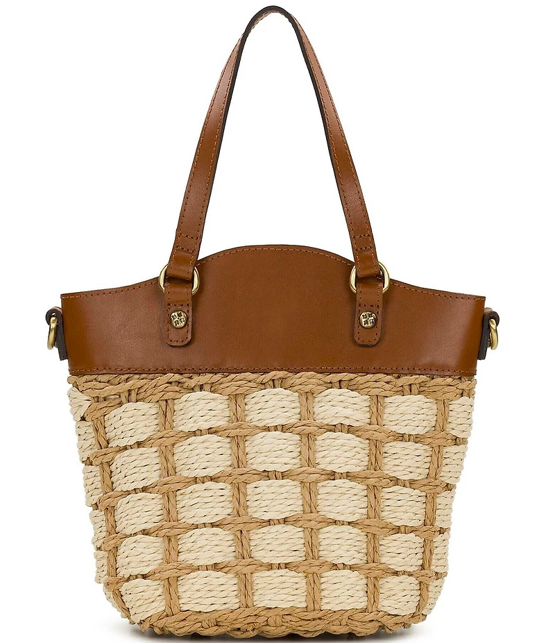 Patricia Nash Montella Basket Crossbody Bag With Scarf
