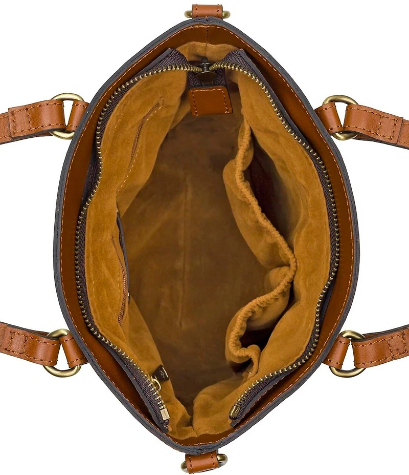 Patricia Nash Montella Basket Crossbody Bag With Scarf