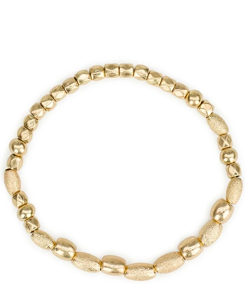 Patricia Nash Multi Bead Fish Stretch Bracelet