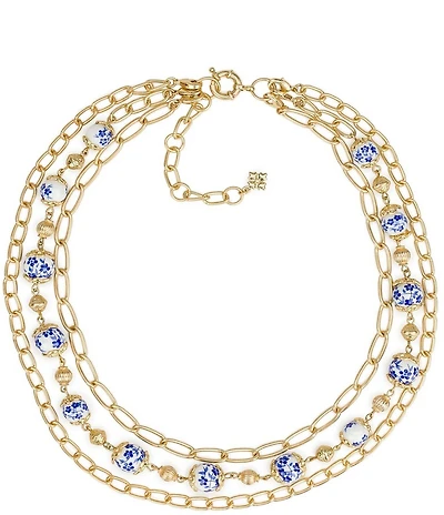 Patricia Nash Multi Chain Short Multi Stand Necklace