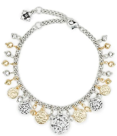 Patricia Nash Multi Charm Line Bracelet