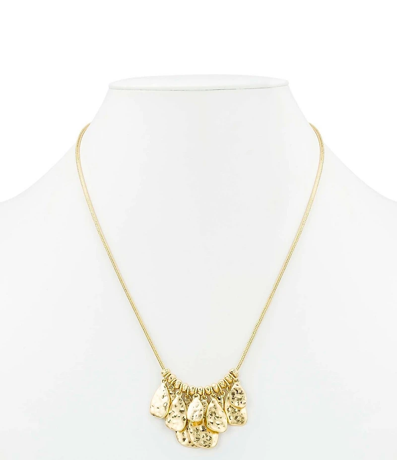 Patricia Nash Multi Teardrop Statement Necklace